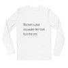 Mindset is what separates the best from the rest. - Fitted Long Sleeve Crew Motivational quotes 7852965