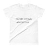 When life gets blurry adjust the focus. - Ladies' Ultra Cotton T-Shirt Motivational quotes 7853763