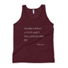 Your time is limited, so don't waste it living someone else's life! - Steve Jobs - Unisex Soft Tri-Blend Tank Motivational quotes 7853361