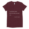 Tough times never last, but tough people do. - Robert H. Schuller - Women's Tri-Blend T-Shirt Motivational quotes 7853669