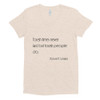 Tough times never last, but tough people do. - Robert H. Schuller - Women's Tri-Blend T-Shirt Motivational quotes 7853669