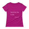 Stay hungry. Stay foolish. - Steve Jobs - Ladies Sheer Scoopneck T-Shirt Motivational quotes 7852690