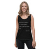 Your time is limited, so don't waste it living someone else's life! - Steve Jobs - Ladies Missy Fit Ringspun Tank Top Motivational quotes 7852472