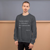 Your time is limited, so don't waste it living someone else's life! - Steve Jobs - Unisex Crewneck Sweatshirt Motivational quotes 7853324