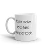 Storms make trees take deeper roots. - White Glossy Mug Motivational quotes 7851923