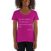 Your time is limited, so don't waste it living someone else's life! - Steve Jobs - Ladies Sheer Scoopneck T-Shirt Motivational quotes 7852677