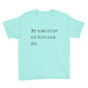 The goal is to be rich. Not to look rich. - Youth Lightweight Fashion T-Shirt Motivational quotes 7852429