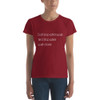 Don't stop when you're tired. Stop when you're done. - Ladies Ringspun Fashion Fit T-Shirt Motivational quotes 7852740