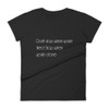Don't stop when you're tired. Stop when you're done. - Ladies Ringspun Fashion Fit T-Shirt Motivational quotes 7852740