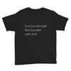 Don't stop when you're tired. Stop when you're done. - Youth Lightweight Fashion T-Shirt Motivational quotes 7852001