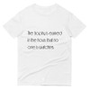 The trophy is earned in the hours that no one is watching. - Lightweight Fashion Short Sleeve T-Shirt Motivational quotes 7851749