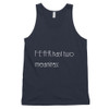 F-E-A-R hast two meanings: - Fine Jersey Tank Top Unisex Motivational quotes 7851374
