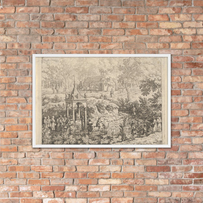 The Third Spring - Allart van Everdingen - Matte Paper Framed Poster Museum quality 7741312