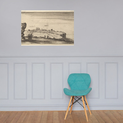 Douer (Dover) - Wenceslaus Hollar - 1642 - Photo Paper Poster Museum quality 7741044