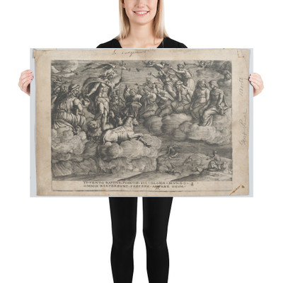 The Triumph of Eternity on Death, from The Triumph of Petrarch - Georg Pencz - Photo Paper Poster Museum quality 7743952