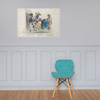 Life in New York - H. Isaacs - 1824–39 - Paper Poster Museum quality 7738290