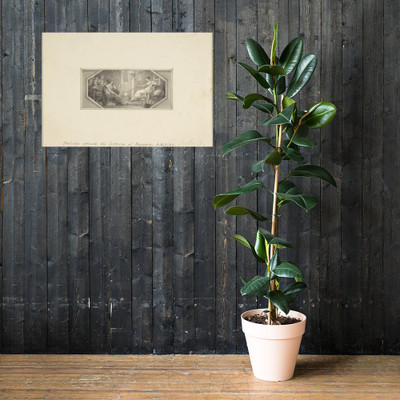 Pericles Attends the Lectures of Aspasia - Edward Francis Burney - 1790–1800 - Paper Poster Museum quality 7744417