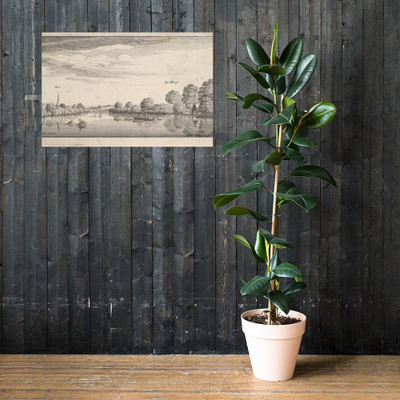 Albury - Wenceslaus Hollar - 1645 - Paper Poster Museum quality 7724981