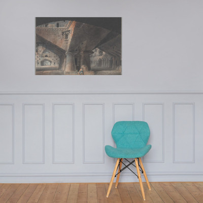 Man Seated in Prison - Victor Jean Nicolle - 1781 - Photo Paper Poster Museum quality 7739485