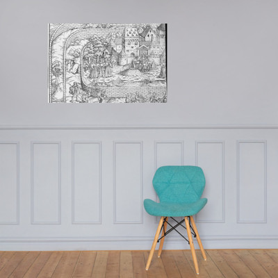 Tabula Cebetis - David Kandel - 16th century - Paper Poster Museum quality 7724336