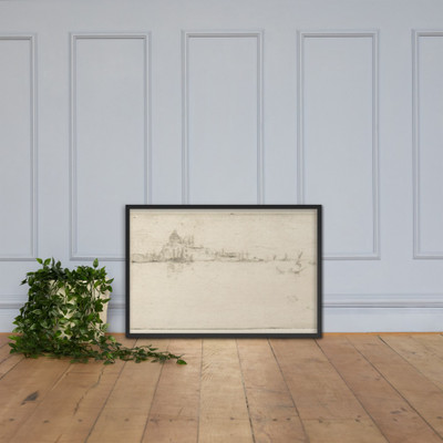 Little Salute - James McNeill Whistler - 1879–80 - Photo Paper Framed Poster Museum quality 7738546