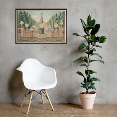 Coronation of the Czar Alexander I, Moscow, September 1801 - Lieutenant-Captain Cheleyev - 1801 - Matte Paper Framed Poster Museum quality 7743337