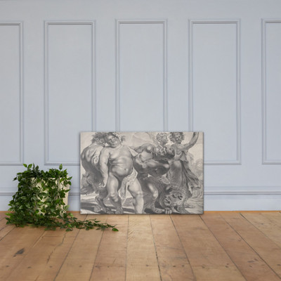 Drunkeness of Bacchus - Peter Paul Rubens - 1630–57 - Canvas Museum quality 7741552