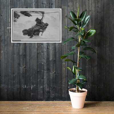 Saved - Winslow Homer - 1889 - Photo Paper Framed Poster Museum quality 7738788