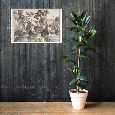 Saint Christopher - Albrecht Dürer - 1511 - Photo Paper Framed Poster Museum quality 7740771