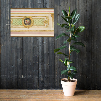 Design for a Decorative Wall Panel - Anonymous, French, 19th century - 19th century - Paper Poster Museum quality 7740503