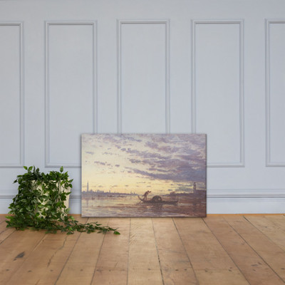 Venice - Félix-François-Georges-Philibert Ziem - n.d. - Canvas Museum quality 7746509