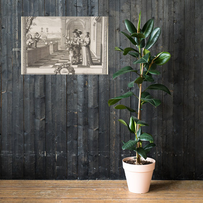 Earth - Abraham Bosse - ca. 1648 - Photo Paper Poster Museum quality 7724823