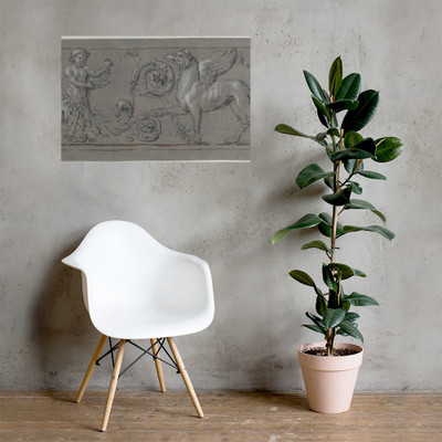 Design for a Decorative Frieze - Anonymous, French, 19th century - ca. 1825–50 - Paper Poster Museum quality 7746897