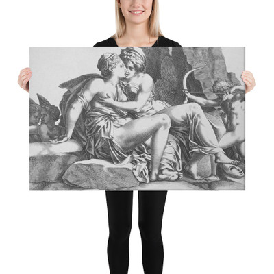 Jupiter and Callisto - Pierre Milan - 1537–40 - Canvas Museum quality 7737817