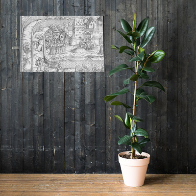 Tabula Cebetis - David Kandel - 16th century - Photo Paper Poster Museum quality 7724343