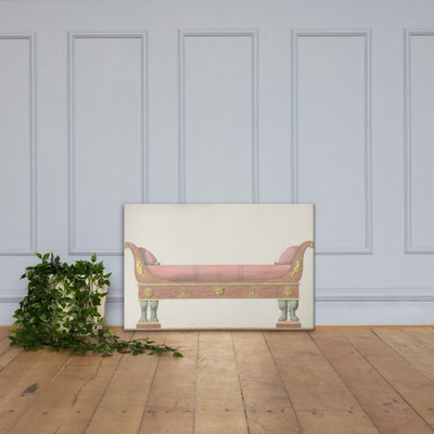 Design for an Empire Daybed - Anonymous, 19th century - 1800–1820 - Canvas Museum quality 7747917