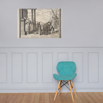 Return of the Prodigal Son - Abraham Bosse - ca. 1636 - Photo Paper Poster Museum quality 7738171