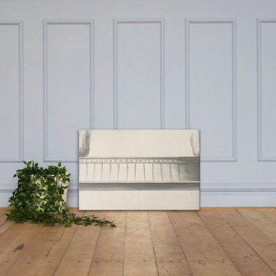 Stand with Two Lion's Feet - Anonymous, Italian, 19th century - 1800–1900 - Canvas Museum quality 7739411