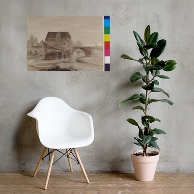 Eglise St. André, Chartres - Charles Fournier des Ormes - n.d. - Photo Paper Poster Museum quality 7744941