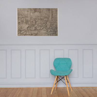 The Adoration of the Magi - Bernard van Orley - early 16th–mid 16th century - Photo Paper Poster Museum quality 7738258