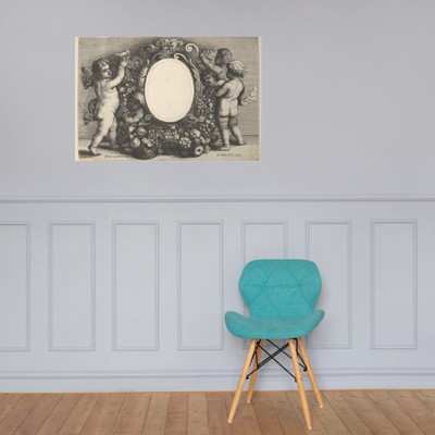 Paedopaegnion: Third Title Page - Wenceslaus Hollar - 1651 - Photo Paper Poster Museum quality 7742054