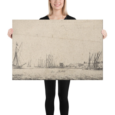 Lillo - Wenceslaus Hollar - 1642–44 - Canvas Museum quality 7719858