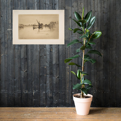 Little Putney, No. 2 (The Little Putney) - James McNeill Whistler - 1879 - Photo Paper Poster Museum quality 7742060