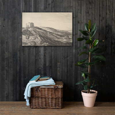 Henrietta Fort - Wenceslaus Hollar - ca. 1670 - Canvas Museum quality 7739380