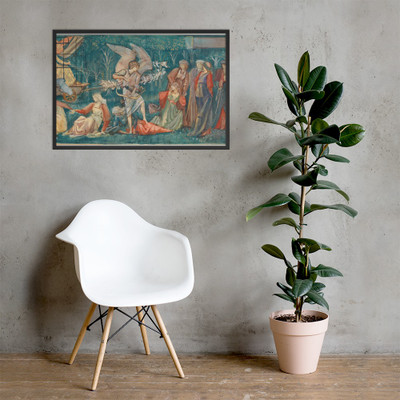 The Passing of Venus - Sir Edward Burne-Jones - 1898 - Matte Paper Framed Poster Museum quality 7744449