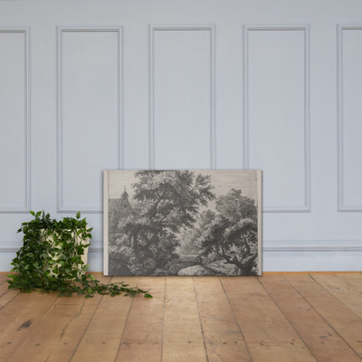 The Porter - Anthonie Waterloo - Canvas Museum quality 7723598