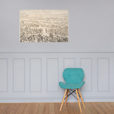 Melchizedek Blessing Abraham - Jan Luyken - n.d. - Photo Paper Poster Museum quality 7742278