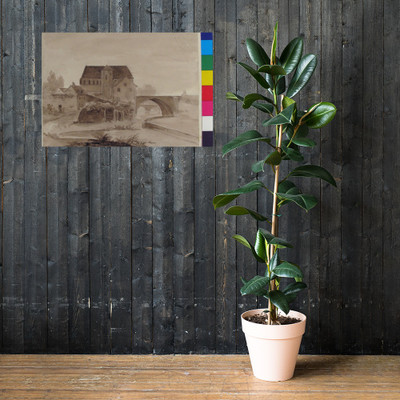 Eglise St. André, Chartres - Charles Fournier des Ormes - n.d. - Paper Poster Museum quality 7744920