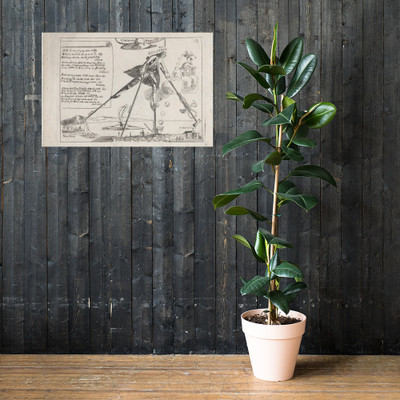 Common-Wealth, The Colossus - Anonymous, British, 18th century - 1766 - Paper Poster Museum quality 7740684