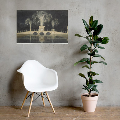 Engagement of Princess Charlotte to William of Orange, London, 1813 - ca. 1813 - Paper Poster Museum quality 7743320